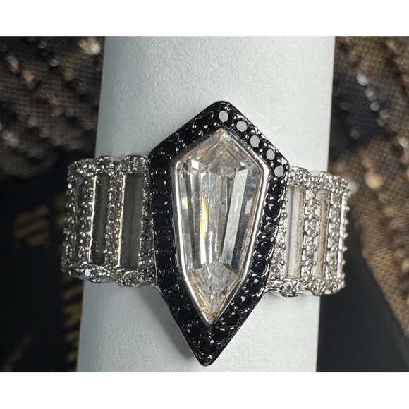 Ring Bomb Party Jewelry - Size 10 Bomb Party Untamed Ring -  RG88717 - Velvet Ambush On Rhodium/hematite